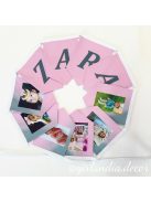 Fényképes zászló girland színátmenetes