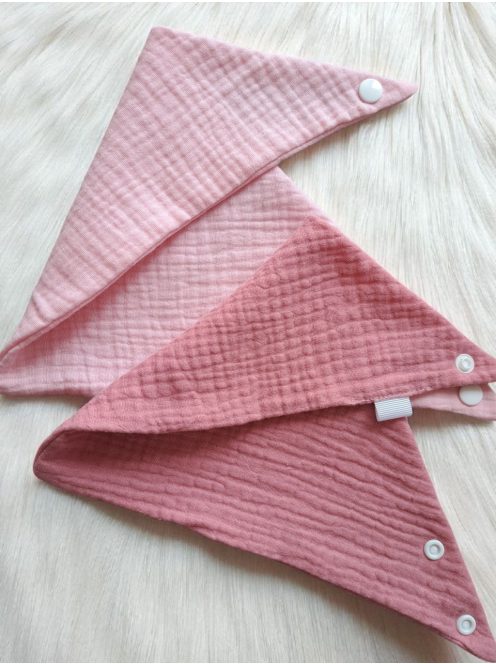 Duplagéz nyálkendő halvány rózsaszín