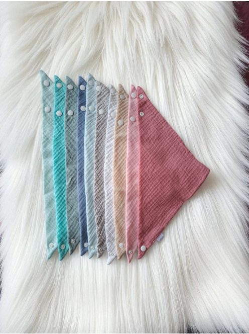 Duplagéz nyálkendő 2db-os csomag - rózsaszín