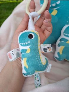 Fa karikás rágóka - dínó T-rex