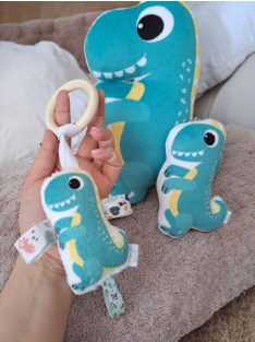Fa karikás rágóka - dínó T-rex