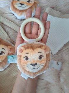 Fa karikás rágóka - oroszlán