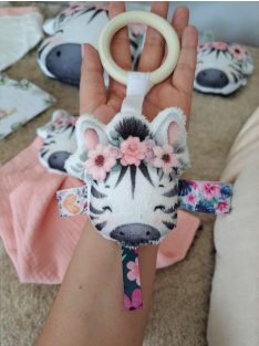 Fa karikás rágó - zebra