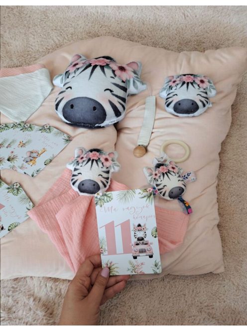 Fa karikás rágó - zebra