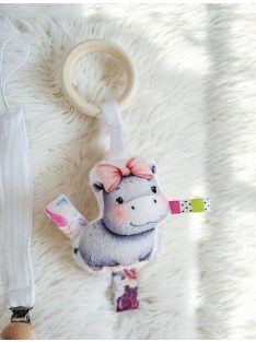 Fa karikás rágó - víziló 