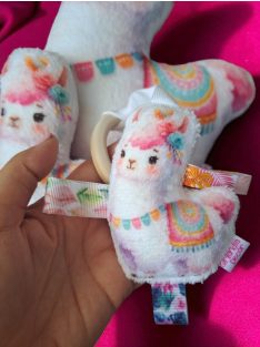 Fa karikás rágóka - láma