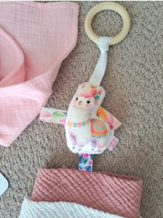 Fa karikás rágóka - láma