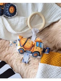 Fa karikás rágóka - betonkeverő