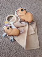 Fa karikás rágóka - capybara