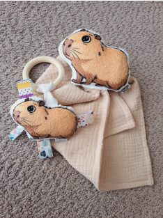 Fa karikás rágóka - capybara