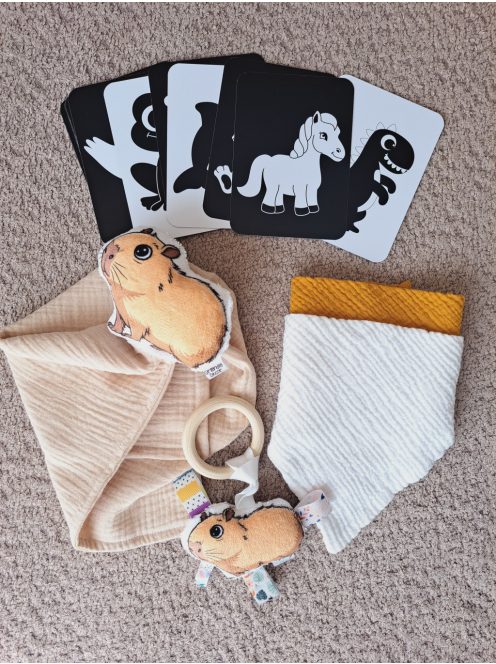 Fa karikás rágóka - capybara