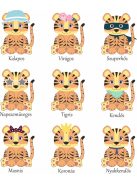 Tigris mini szundipajti (többféle)