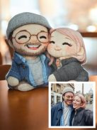 "PlüssVagyok" - páros formapárna saját fotó alapján