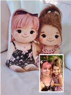   Anyák napi "PlüssVagyok"- formapárna saját fotó alapján