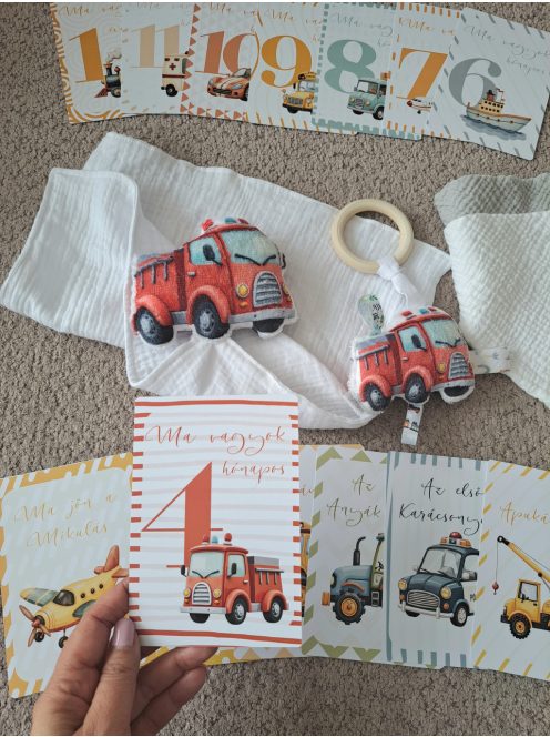 MiniTűzoltó - Babalátogató ajándékcsomag