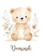 BOHO macis gyerekszoba dekoráció falikép szett