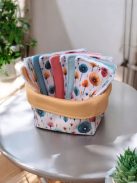 "Pitypang" arctisztító lapok praktikus tárolóval 