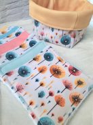 "Pitypang" arctisztító lapok praktikus tárolóval 