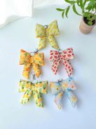 Narancs - pufi masnis táskadísz vagy kulcstartó