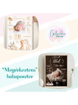 “Megérkeztem” babaposzter