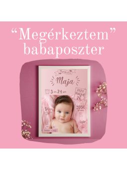 “Megérkeztem” babaposzter